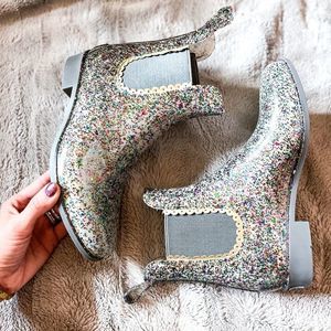 Jack Rogers Sallie Glitter Rain Booties